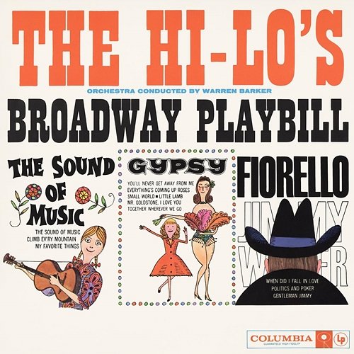 Broadway Playbill The Hi-Lo's