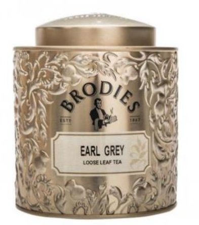 Brodies- Herbata brytyjska Earl Grey     Loose Leaf Tea 100g Inna marka