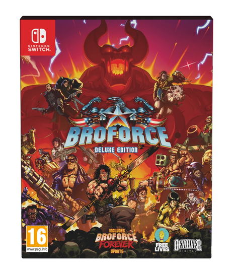 Broforce: Deluxe Edition, Nintendo Switch Cenega