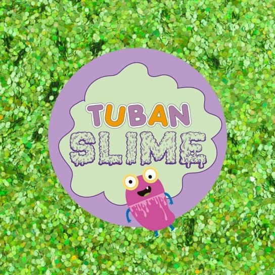 Brokat Slime, zielony TUBAN