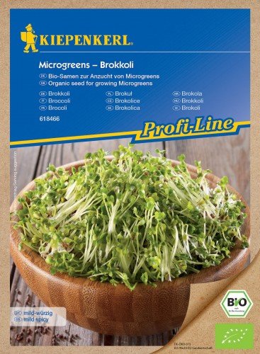 Brokuł Brokkoli - nasiona na microgreens - Kiepenkerl KIEPENKERL