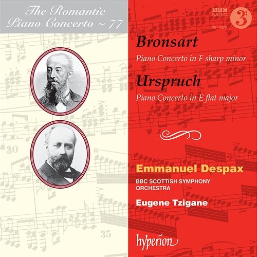 Bronsart & Urspruch: Piano Concertos (Hyperion Romantic Piano Concerto 77) Emmanuel Despax, BBC Scottish Symphony Orchestra, Eugene Tzigane