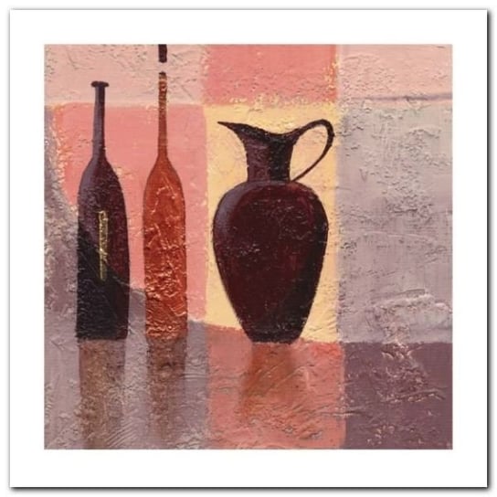 Bronze Bottles plakat obraz 60x60cm Wizard+Genius