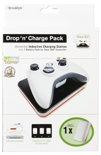 Brooklyn Drop & Charge Pack Xbox360 + Bateria Galapagos