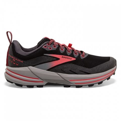 Brooks, Damskie buty do biegania w terenie Cascadia 16 Gtx, czarno-różowe, rozmiar 40.5 Brooks