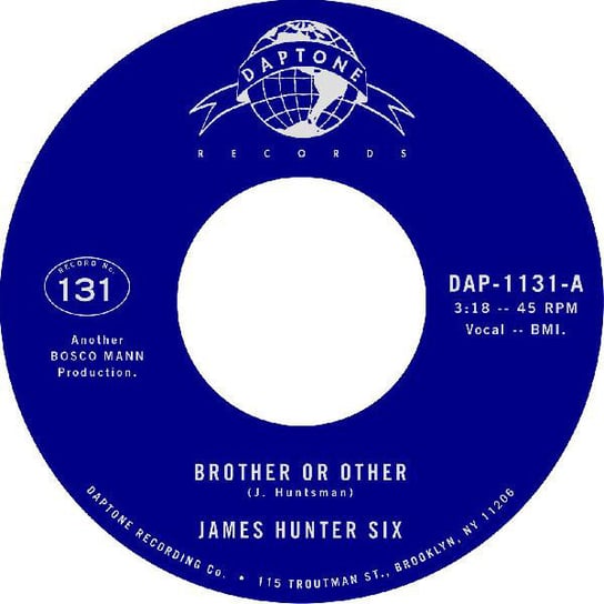 Brother Or Other / Never The James Hunter Six