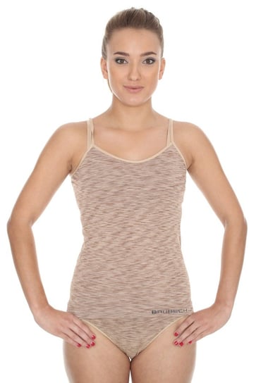 Brubeck, Camisole damskie Fusion, beżowy, rozmiar XL BRUBECK