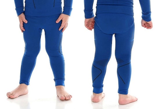 Brubeck, Spodnie chłopięce termiczne, Thermo Junior, niebieski, rozmiar 104/110 BRUBECK