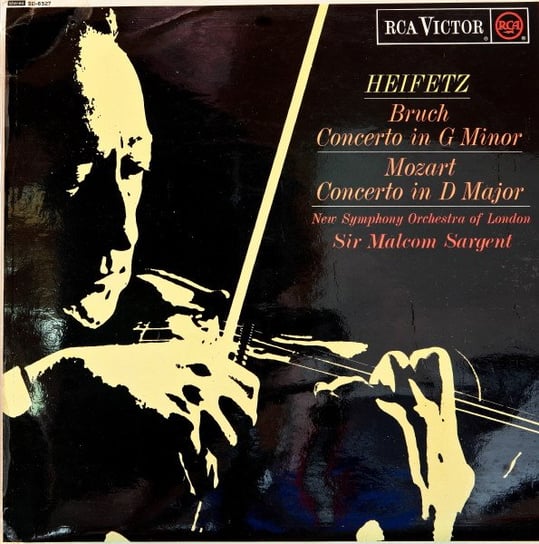 Bruch: Concerto In G Minor/Mozart: Concerto In D Major, płyta winylowa Heifetz Jascha