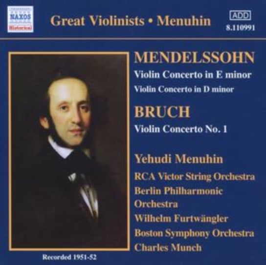 Bruch / Mendelssohn: Violin Concertos Menuhin Yehudi
