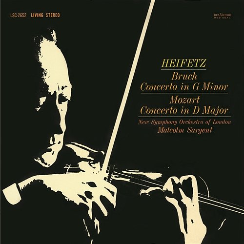 Bruch: Violin Concerto No. 1 in G Minor, Op. 26 , Mozart: Violin Concerto No. 4, K.218, in D Jascha Heifetz