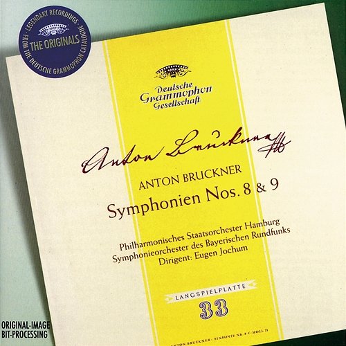 Bruckner: Symphonies Nos. 8 & 9 Philharmonisches Staatsorchester Hamburg, Eugen Jochum