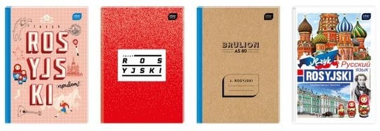 Brulion A5 Język rosyjski, 80 kartek Interdruk