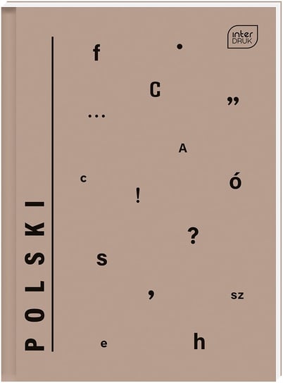 Brulion tematyczny J. POLSKI A5 80k zeszyt TWARDY Interdruk