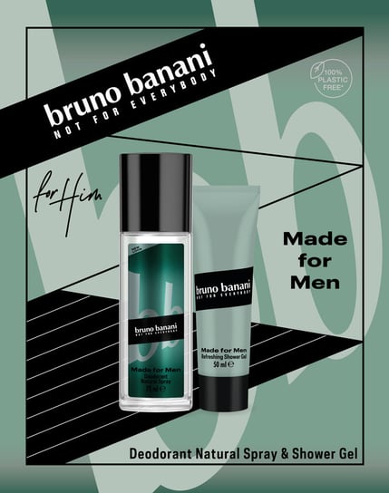 Bruno Banani, Made for Man, Zestaw perfum, 2 szt. Bruno Banani