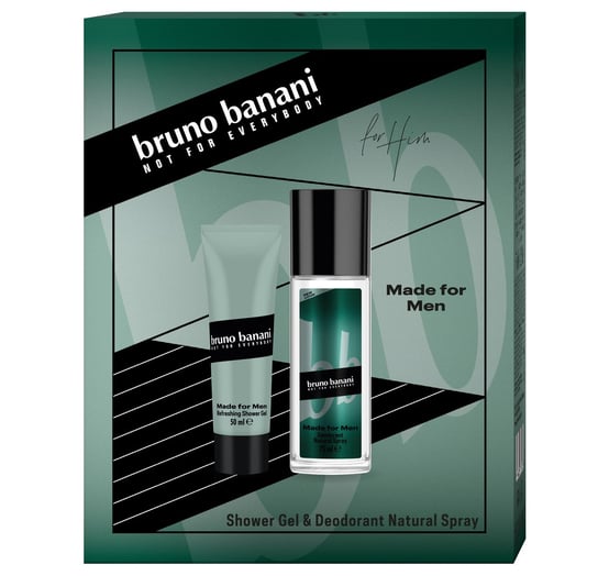 Bruno Banani, Made For Man, zestaw prezentowy kosmetyków, 2 szt. Bruno Banani
