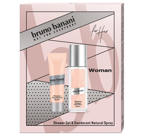 Bruno Banani Woman, zestaw prezentowy kosmetyków, 2 szt. Bruno Banani