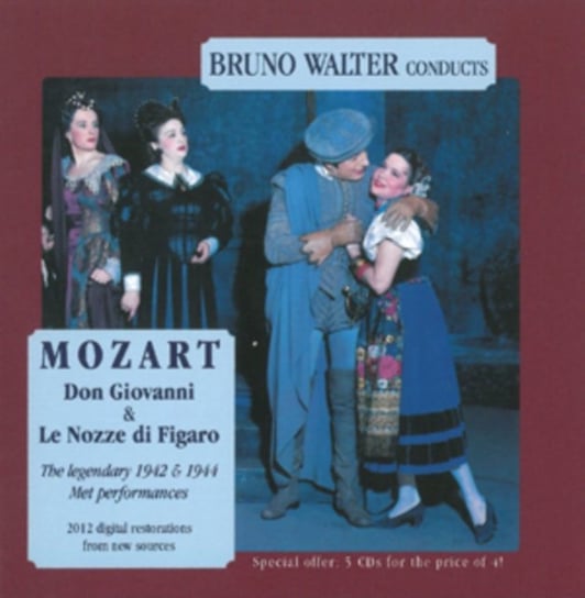Bruno Walter Conducts Mozart: Don Giovanni & Le Nozze Di Figaro West Hill Radio Archive