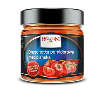 Bruschetta pomidorowa mediolańska 225 ml Helcom Helcom