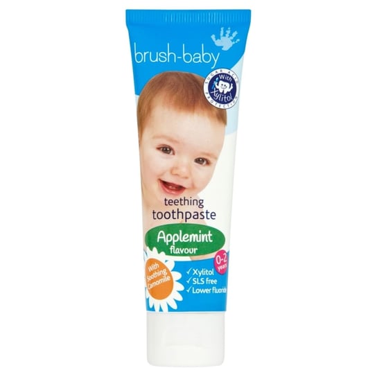 Brush-Baby, pasta do zębów dla dzieci w wieku od 0-2 lat z rumiankiem, 50 ml Brush-Baby