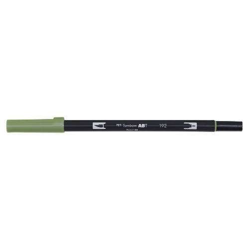 Brush Pen dwustronny, asparagus Tombow