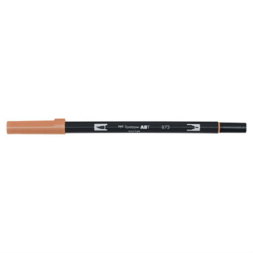 Brush Pen dwustronny Tombow - coral Tombow