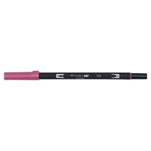 Brush Pen dwustronny Tombow - hot pink Tombow