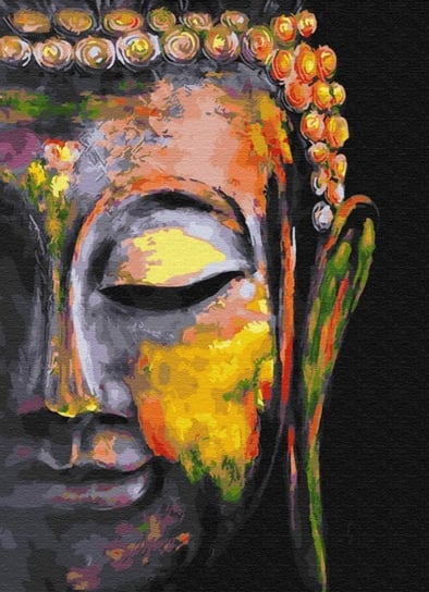 Brushme, Malowanie po numerach Colorful buddha Brushme