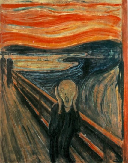 Brushme, Malowanie po numerach The Scream. Edvard Munch Brushme