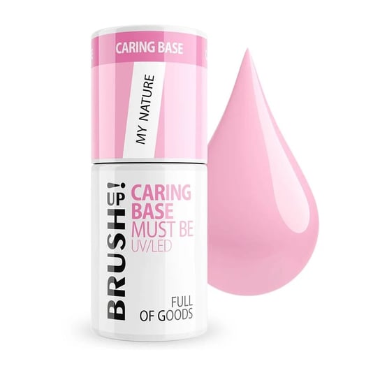 BrushUp!, Caring Base baza hybrydowa do paznokci My Nature 5g BrushUp!