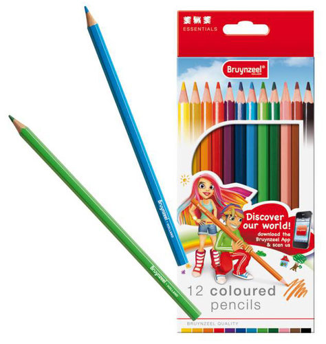 Bruynzeel Coloured Pencils Kredki 12 kol BRUYNZEEL