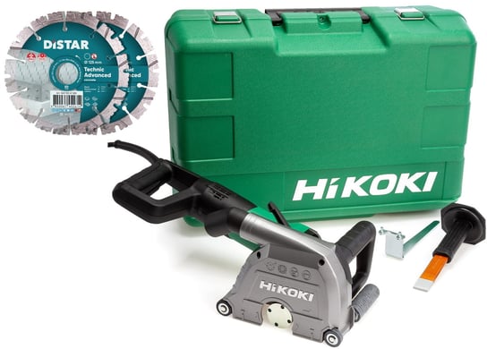 Bruzdownica HiKoki CM5MA WTZ 40 mm 125 mm 1900W + 2 tarcze Distar Hikoki