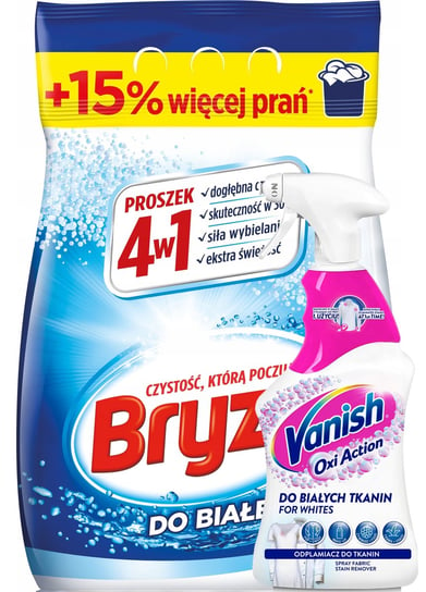 Bryza Proszek Do Prania Białego Odplamiacz Spray Reckitt Benckiser