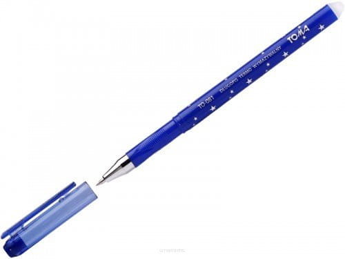 [Bs] Długopis Żelowy Usuwalny Niebieski To-081 Toma Toma