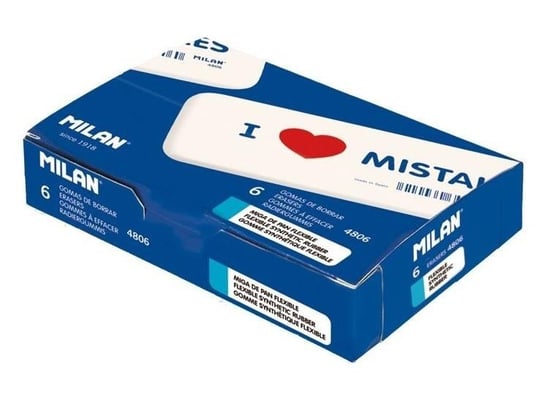 [Bs] Gumka 4806 I Love Mistake 6Szt Cnm4806 Milan Milan