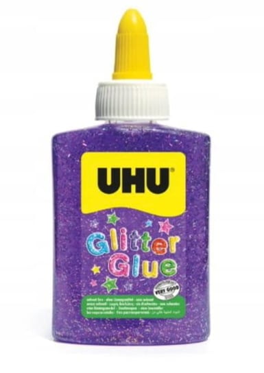 [Bs] Klej Gllitter Glue Fioletowy 88Ml.Uhu UHU