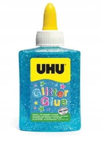 [Bs] Klej Gllitter Glue Niebieski 88Ml.Uhu UHU