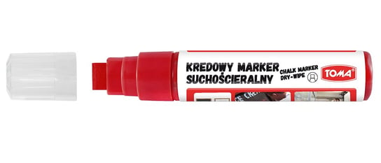 [Bs] Marker Kredowy Czerwony 15*8Mm To-290 Toma Toma