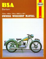 BSA Bantam (48 - 71) Haynes Automotive Manuals