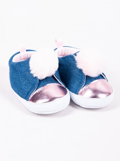 Buciki niemowlęce niechodki pompon YO!