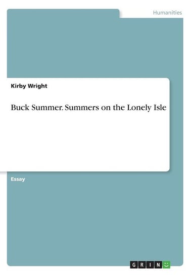 Buck Summer. Summers on the Lonely Isle Wright Kirby