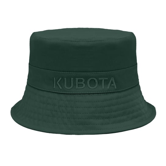 Bucket Hat Kubota Premium Ciemnozielony Unisex Onesize Kapelusz Rybacki Czapka Nylon Kubota