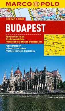 Budapest. City Map 1:15 000 Opracowanie zbiorowe