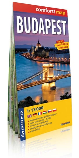 Budapest. Plan miasta 1:13 000 Opracowanie zbiorowe