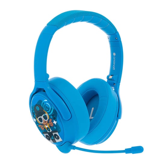 BUDDYPHONES Cosmos Plus słuchawki bezprzewodowe dla dzieci niebieski ANC BuddyPhones