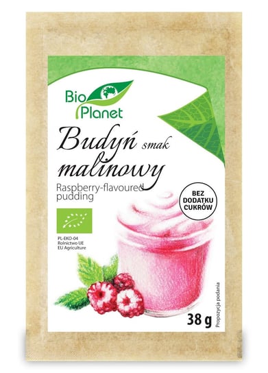 BUDYŃ O SMAKU MALINOWYM BIO 38 g - BIO PLANET Bio Planet