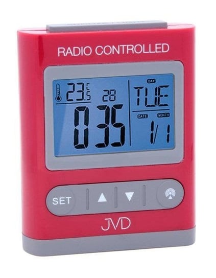Budzik JVD RB31.2 Termometr, 5 alarmów JVD