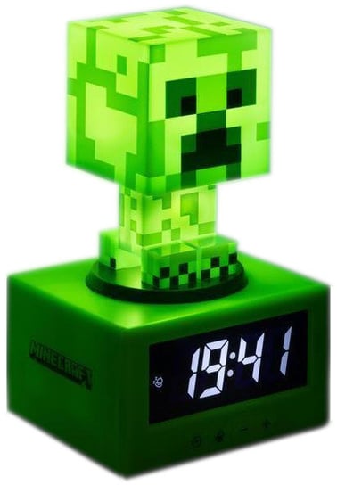 BUDZIK - ZEGAR - LAMPKA Minecraft Creeper - 16 cm - produkt licencjonowany Paladone