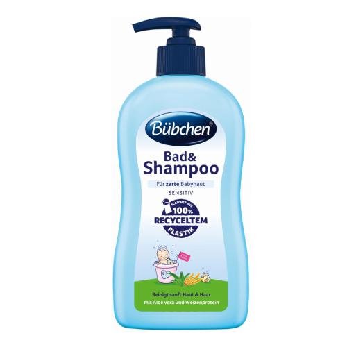 Bübchen, Płyn do kąpieli szampon dla niemowląt, 400ml Bübchen