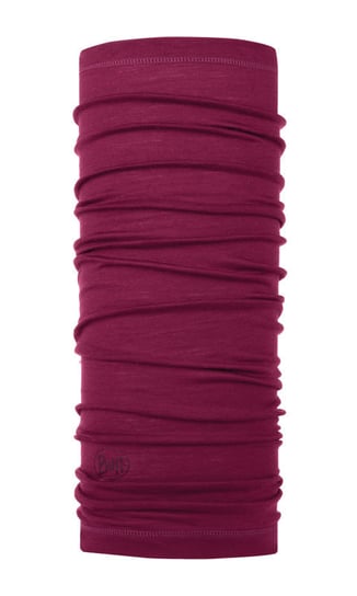 Buff, Chusta damska, Lightweight Merino Wool BUFF - Solid Purple Raspberry, rozmiar uniwersalny Buff